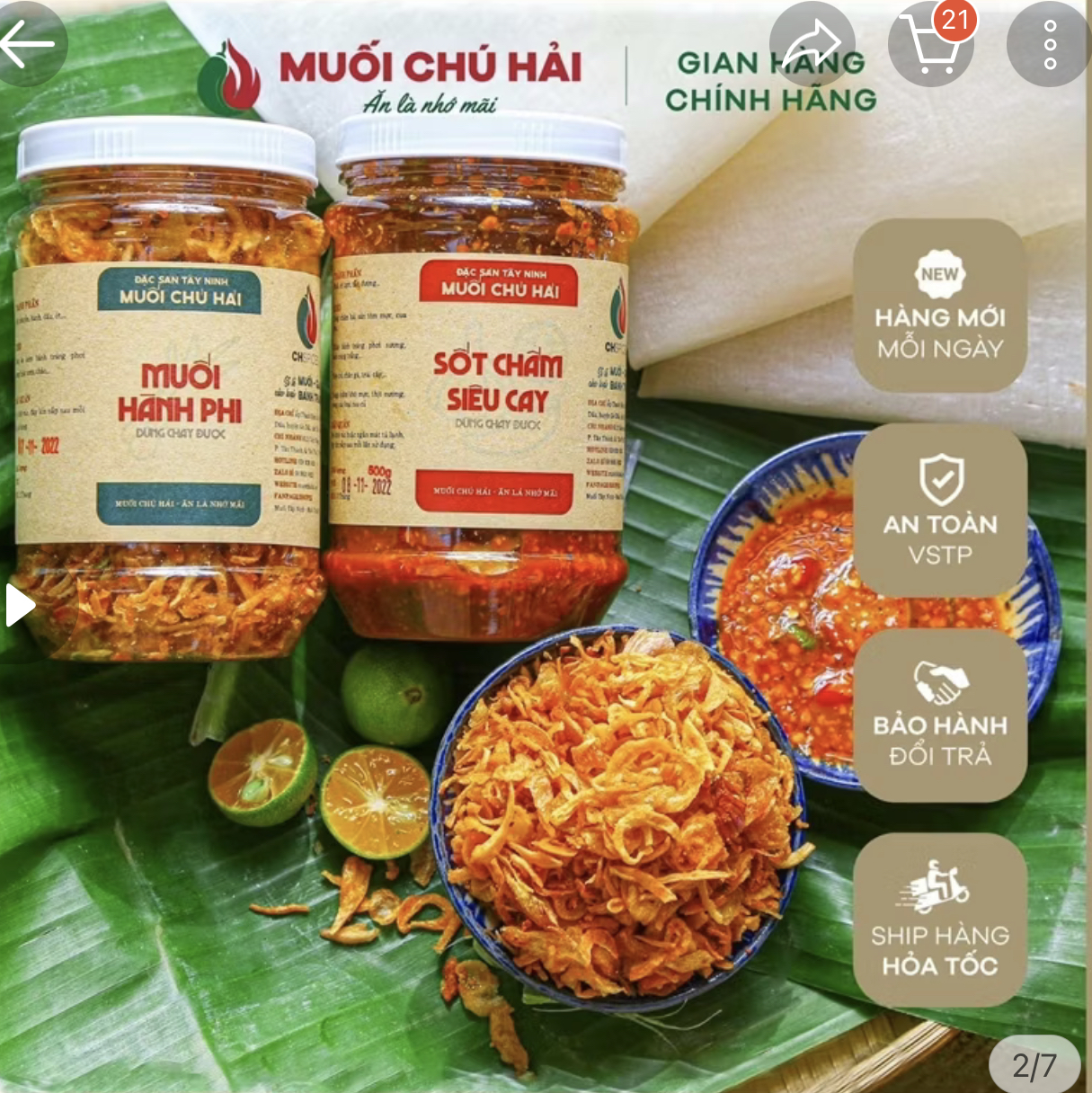 Muối hành phi chú hải